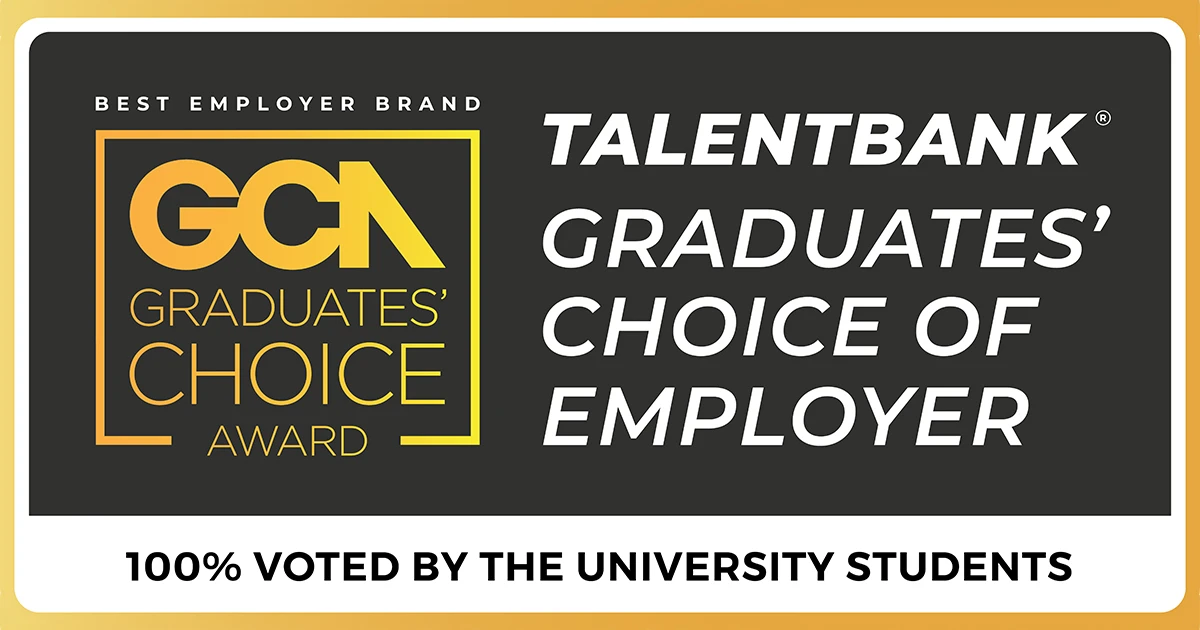 GTalentbank Graduates Choice Award 2022,2023 & 2024