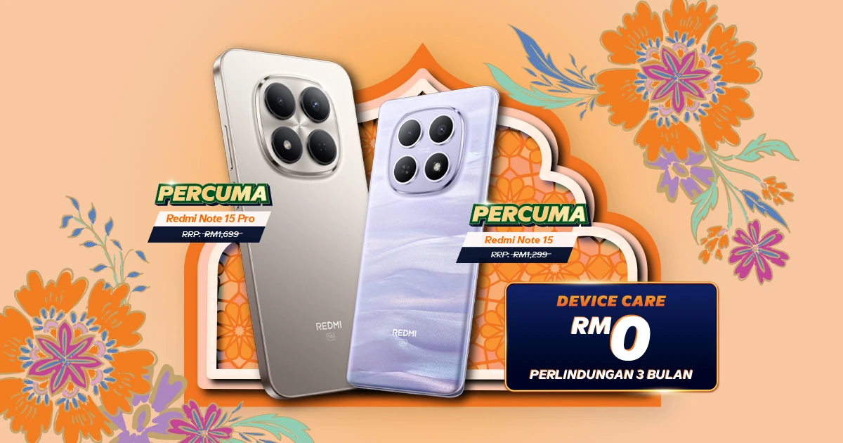 RM0 untuk 2 Telefon 5G Raya ini 