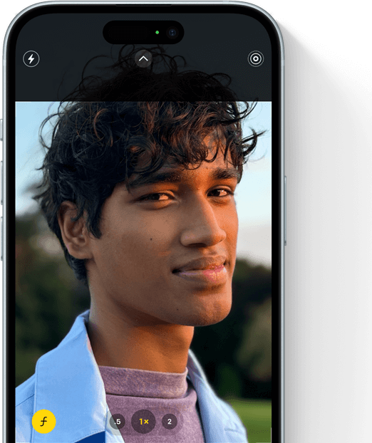 Devices iPhone 15 Camera Potrait Mode Banner U Mobile