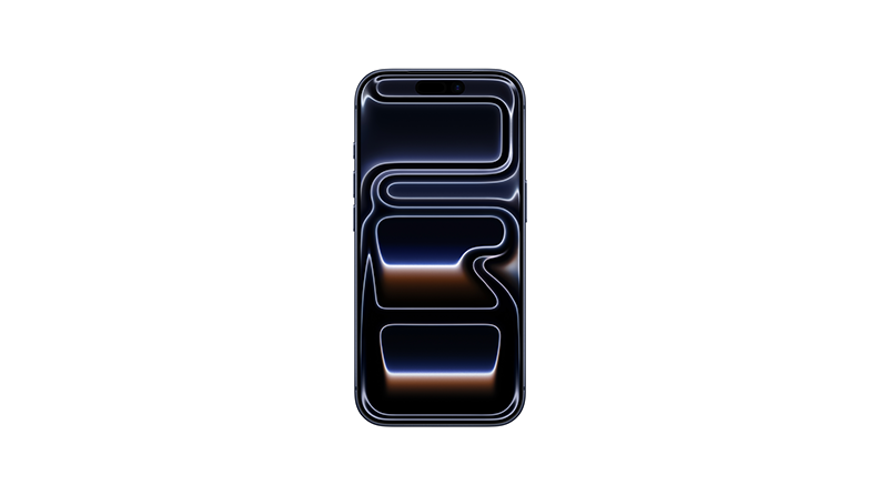 ip17 pro deep blue front