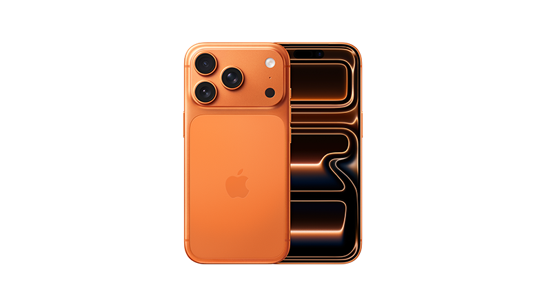 ip17 pro cosmic orange back