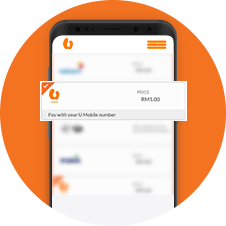 Lifestyle Purchase Codashop codes Step 2 Icon U Mobile