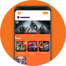 Lifestyle Purchase Codashop codes Step 1 Icon U Mobile