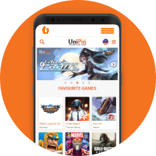 Lifestyle Purchase UniPin codes Step 1 Icon U Mobile