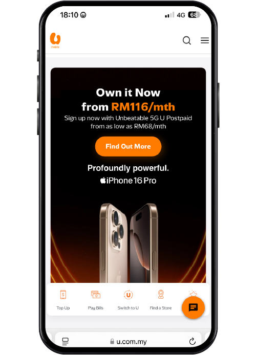 Roaming Roam Overseas Banner U Mobile
