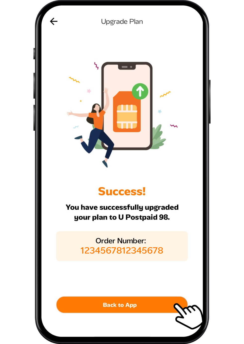 Support Upsize Plan Step 4 Image U Mobile