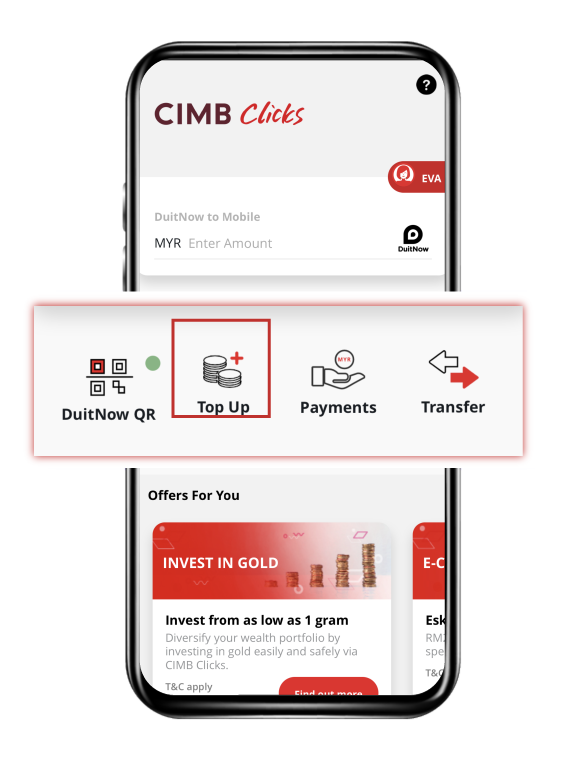 Prepaid CIMB step 1 Image U Mobile