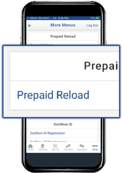 Prepaid Bank Muamalat Step 1 Image U Mobile