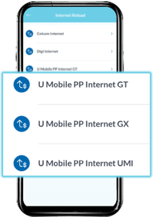 Prepaid RHB step 2 Image U Mobile