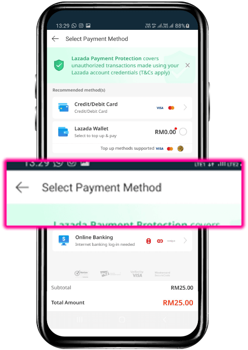 Prepaid Lazada step 4 Image U Mobile