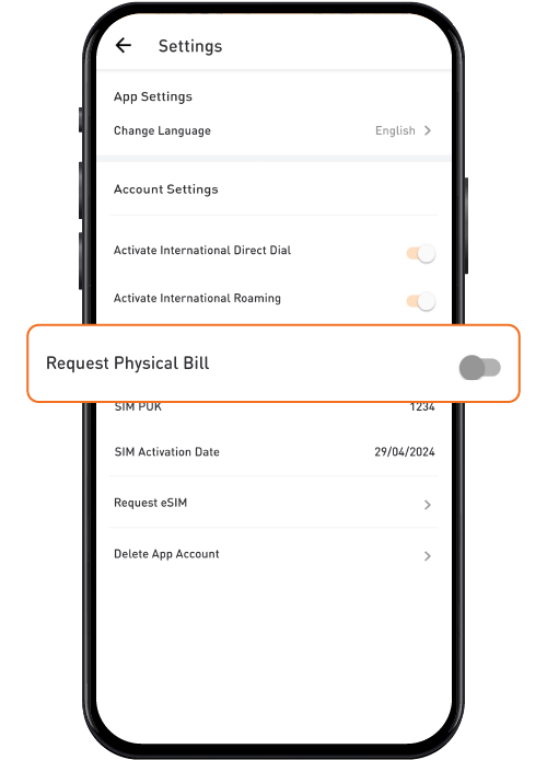 Postpaid Postpaid Physical Bill Statement 2 Image U Mobile